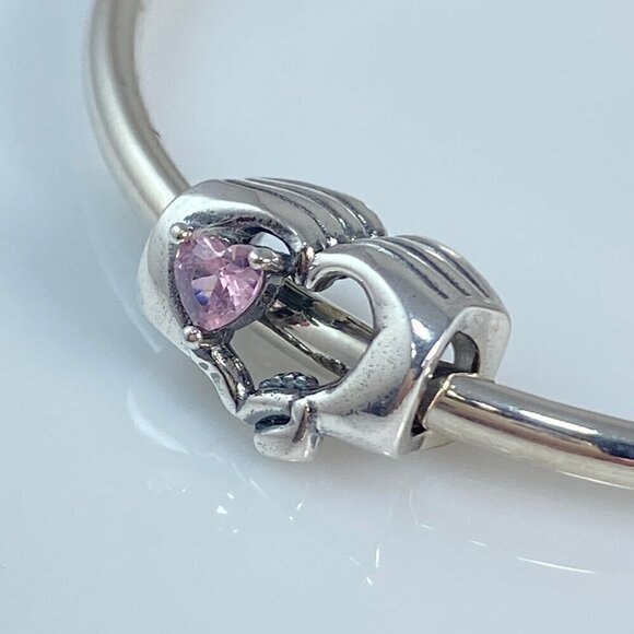 Sterling Silver Family Love Charm - Picture 1 of 14